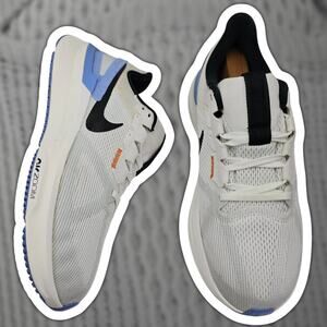 Nike Structure 25 White Black Royal Pulse Pure Platinum Womens 10 Running Shoes